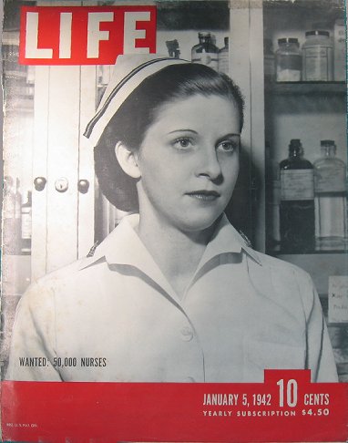 Cover of Life magazine, 1/5/42