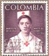 1961 Colombian stamp