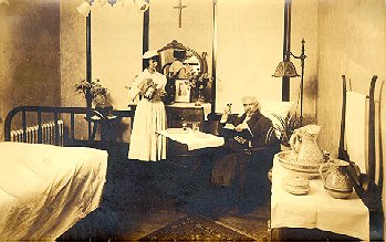 unindentified nurse and patient