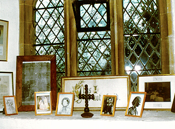 Photo of Nightingale artifacts at the St Margaret Church