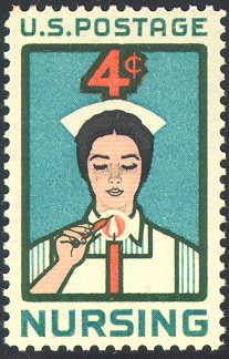 US Nurse stamp