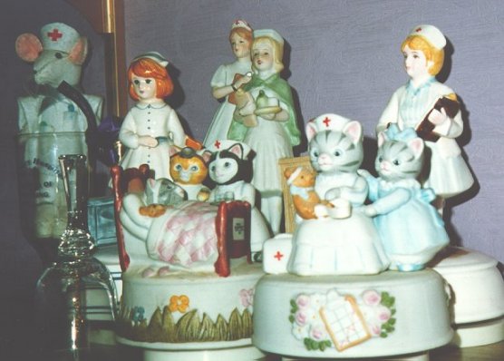 Dolls Figurines Music Boxes
