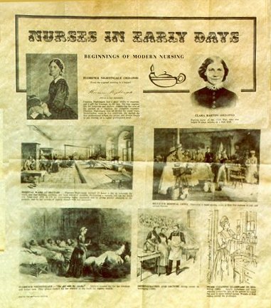 Early Days of Nursing Poster